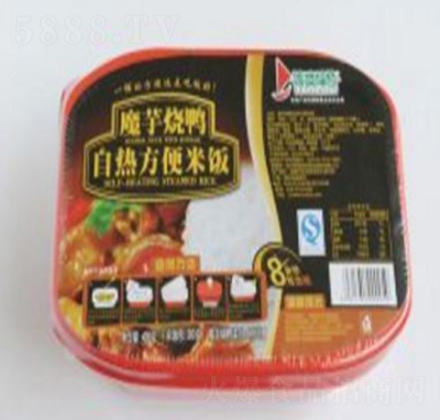 得益魔芋燒鴨自熱方便米飯盒裝