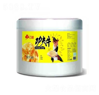 云鶴功夫牛桶裝手抓餅蔥香味