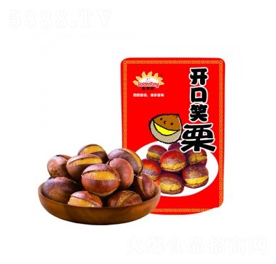 糖小山225克效果圖開口笑栗