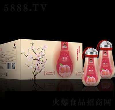 冬寶桃汁果汁489ml