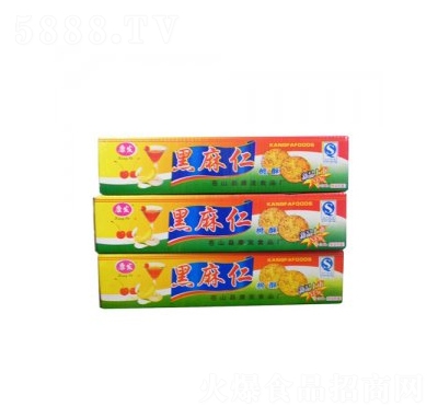 康發(fā)黑麻仁桃酥餅干箱裝
