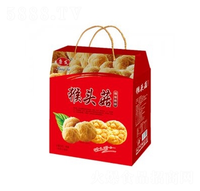 康發(fā)猴頭菇桃酥禮盒