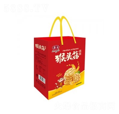 康發(fā)猴頭菇桃酥禮盒裝