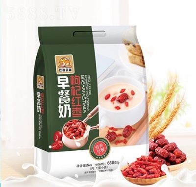 雙捷金雀枸杞紅棗早餐奶638g
