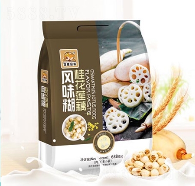 雙捷金雀桂花蓮藕風(fēng)味糊638g