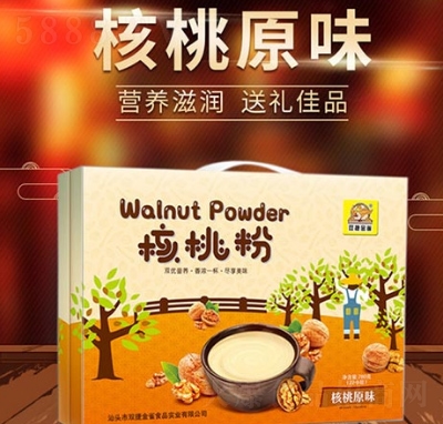 雙捷金雀核桃粉禮盒裝780g