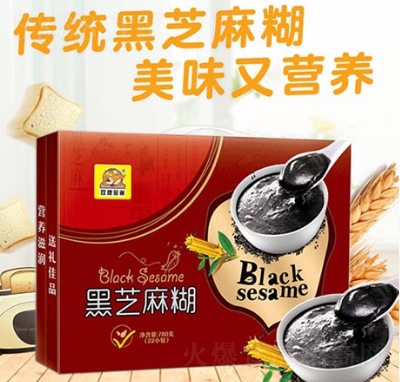 雙捷金雀黑芝麻糊780g