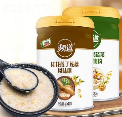 雙捷金雀頻道桂花蓮子蓮藕風(fēng)味糊558g