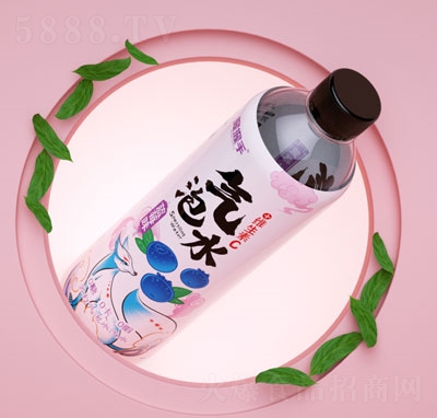 握握手氣泡水藍(lán)莓味500ml