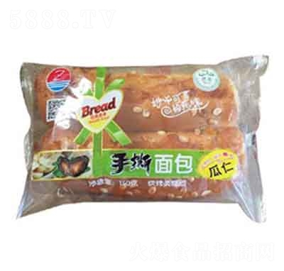三志手撕面包烘烤類(lèi)糕點(diǎn)瓜仁150克