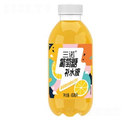 三諾葡萄糖補水液柑橘味450ml