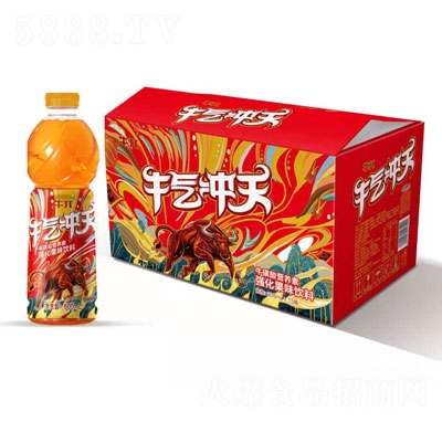 牛氣沖天?；撬釥I養(yǎng)素強化果味飲料