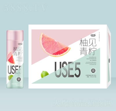 粒汁健柚見青檸復合果汁飲料