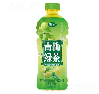 通飛青梅綠茶750ml