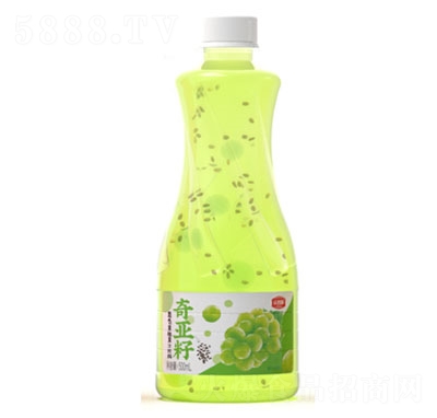 京智源奇亞籽葡萄果粒果汁飲料500ml