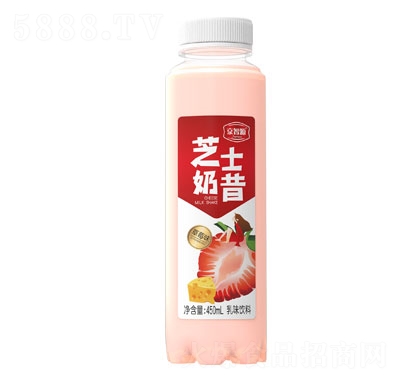 京智源芝士奶昔草莓味450ml