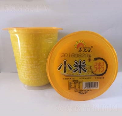 晨之味小米玉米粥杯裝粥速食粥
