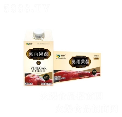 昊雨果醋蘋果醋飲料500ml