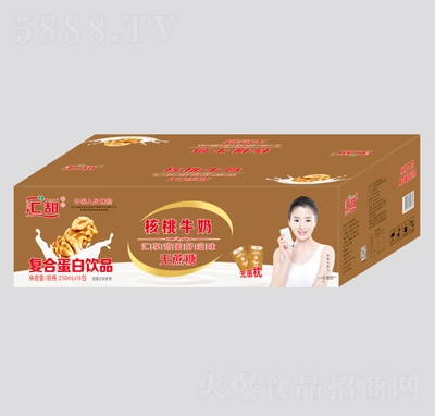 匯甜核桃牛奶復(fù)合蛋白飲品250ml×16