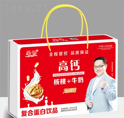 馨暢高鈣核桃復(fù)合蛋白飲品禮盒裝250ml×12