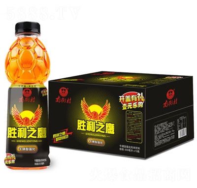 南街村勝利之鷹?；撬釓?qiáng)化風(fēng)味飲料600mlX15瓶