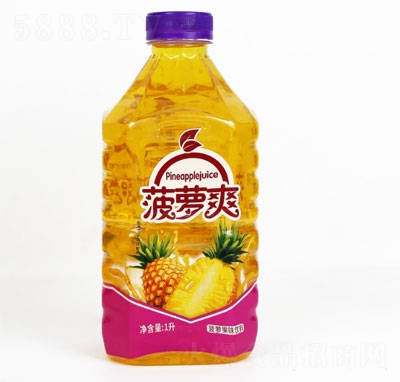 威明菠蘿爽果味飲料1L