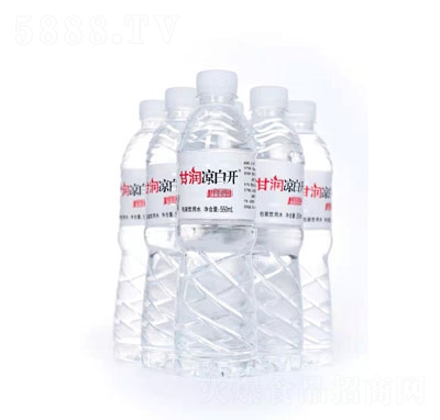 甘潤涼白開包裝飲用水550ml系列