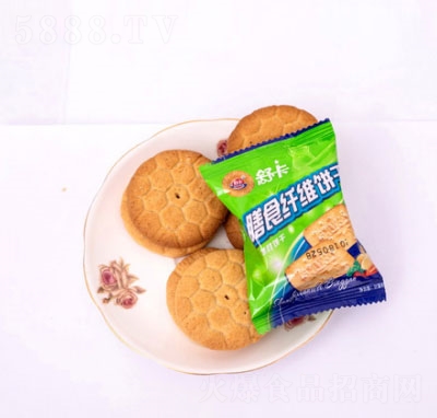 舒卡散裝膳食纖維餅干