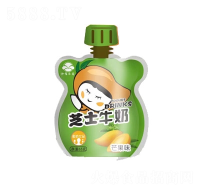 和信樂園芝士牛奶芒果味65克