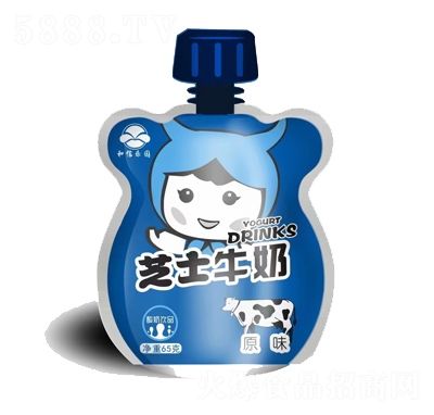 和信樂園芝士牛奶原味65克