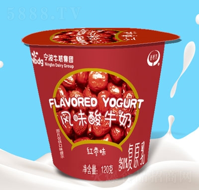 涌優(yōu)風味酸牛奶紅棗味酸奶