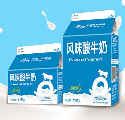涌優(yōu)風味酸牛奶屋頂盒酸奶招商