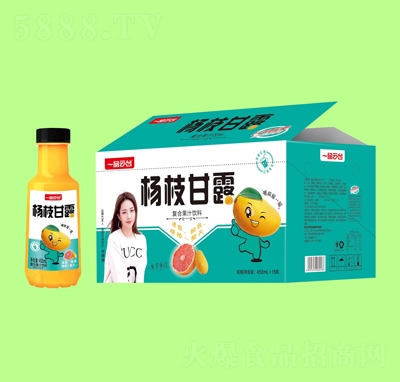 一品云臺(tái)楊枝甘露復(fù)合果汁飲料450mlX15瓶招商代理