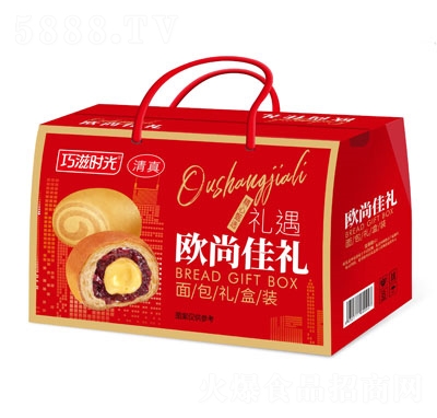 巧滋時光歐尚佳禮面包禮盒裝