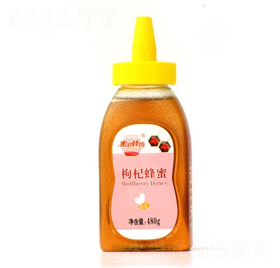 蜜浪蜂坊枸杞蜂蜜招商480g