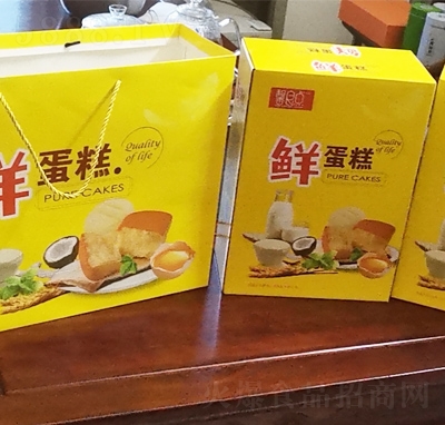馨良點鮮蛋糕早餐休閑食品禮盒招商代理