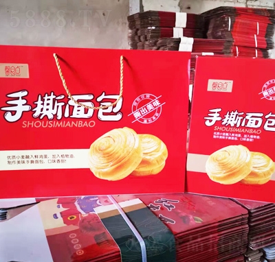 馨良點手撕面包早餐休閑禮盒招商代理