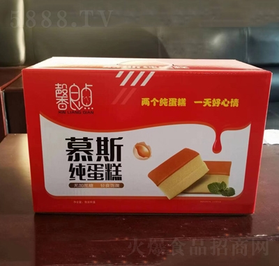 馨良點慕斯純蛋糕早餐休閑食品禮盒招商代理