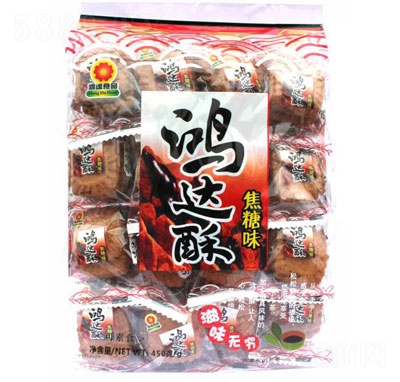 鴻達(dá)鴻達(dá)酥性餅干（焦糖味）