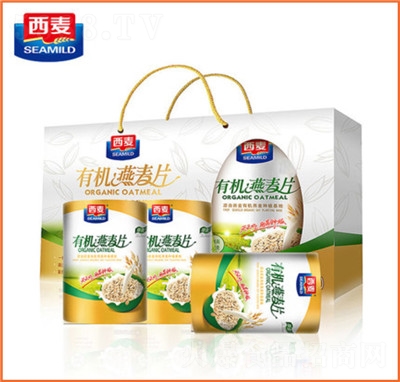 西麥有機(jī)燕麥片谷物健康營養(yǎng)早餐代餐飽腹麥片即食罐裝燕麥片