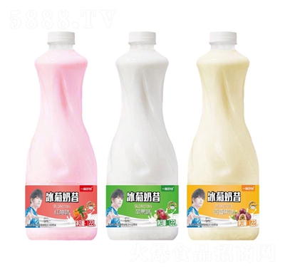 一品云臺(tái)冰菊奶昔紅柚+蘋(píng)果+百香果味乳味飲料1.22升