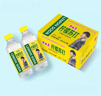 多美多檸檬蘇打果味飲料無(wú)汽350mlX25瓶