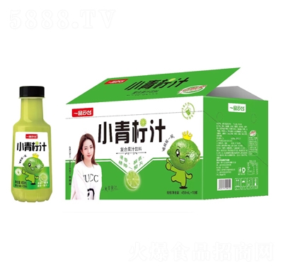 一品云臺(tái)小青檸汁復(fù)合果汁飲料450mlX15瓶
