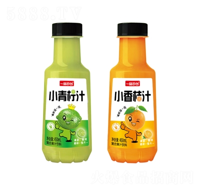 一品云臺(tái)小香桔汁+小青檸汁復(fù)合果汁飲料450ml