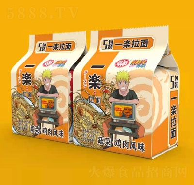 一樂拉面蔬菜雞肉風(fēng)味方便速食食品