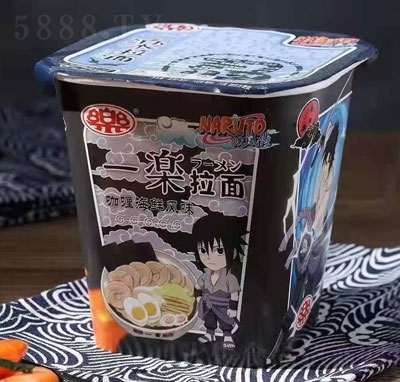 一樂拉面咖喱海鮮風(fēng)味方便速食食品