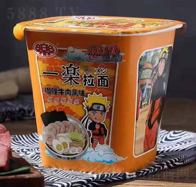 一樂拉面咖喱牛肉風(fēng)味方便速食食品