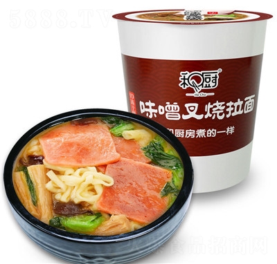 和廚非油炸速食味噌叉燒拉面凍干方便面整箱批發(fā)杯裝夜宵泡面杯面