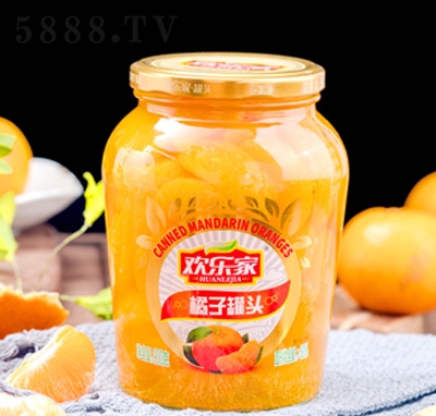 歡樂(lè)家橘子罐頭900克