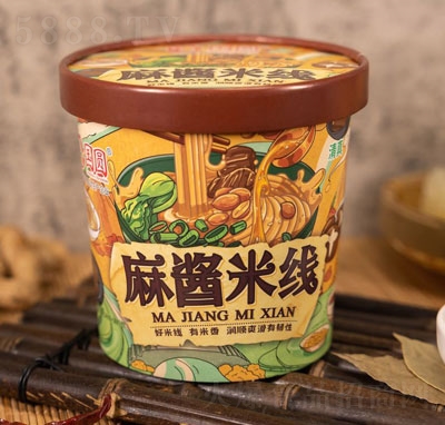 國(guó)圓麻醬米線方便速食食品